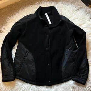 lululemon athletica Black Teddy Jacket